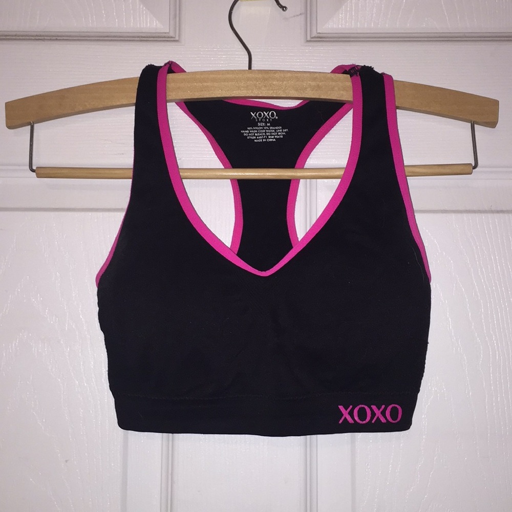 Black Sports Bra